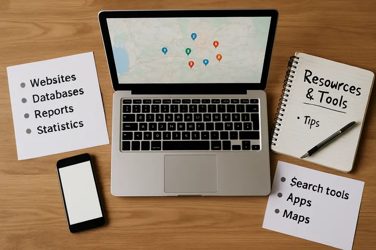 Bronnen en tools om te weten waar je moet zijn