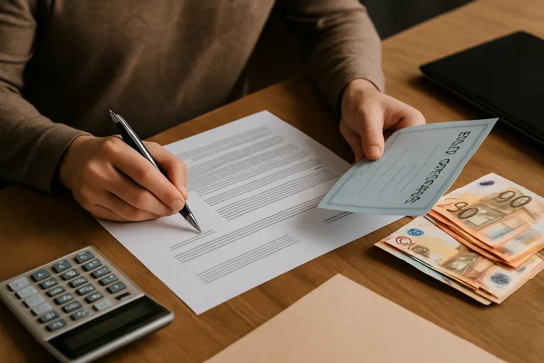 Documenten en bijkomende kosten in den haag