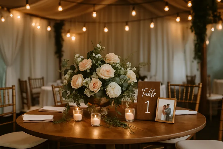 Essentiële elementen van huwelijk versiering