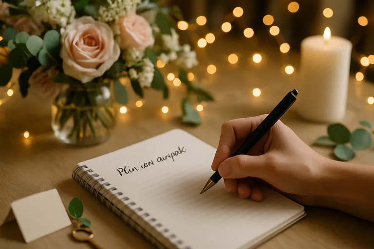 Plan van aanpak: zo regel je jouw versiering huwelijk