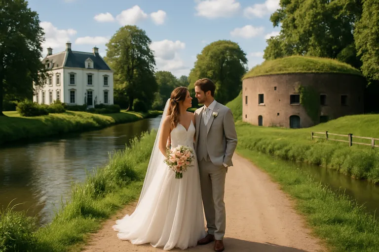 Trouwen in Bunnik: jouw droomlocatie tussen landgoederen, forten en de Kromme rijn