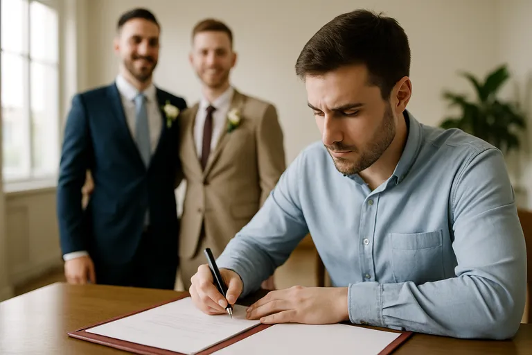 Wat houdt een vrije dag als getuige bij een geregistreerd partnerschap in