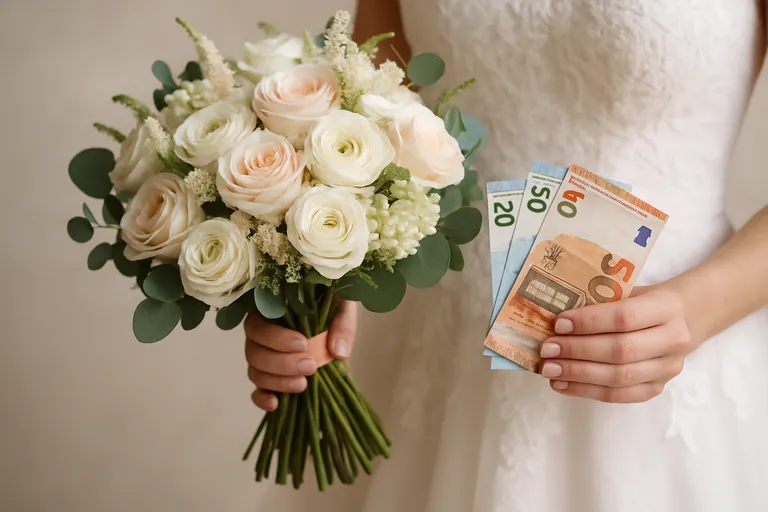 Wat kost een bruidsboeket gemiddeld?