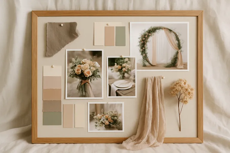 Je plan en stijl voor bruiloft decoratie